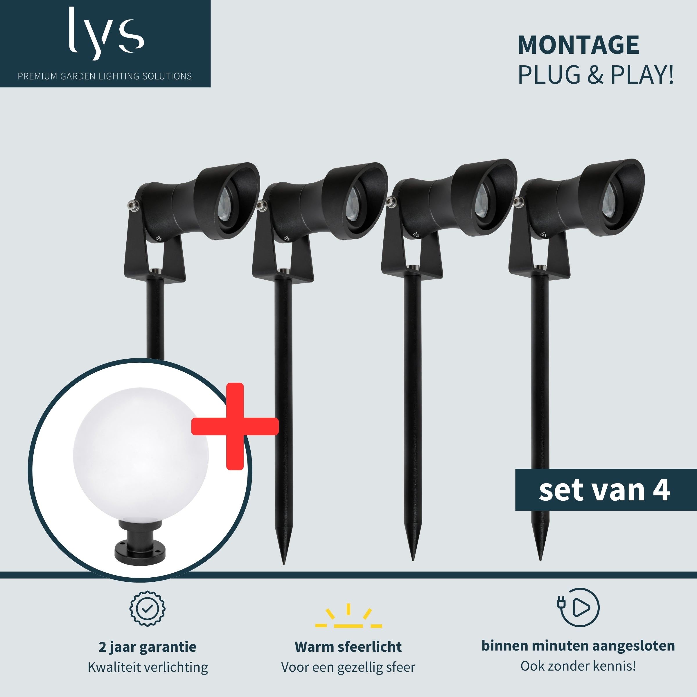 4x Ilva prikspot set