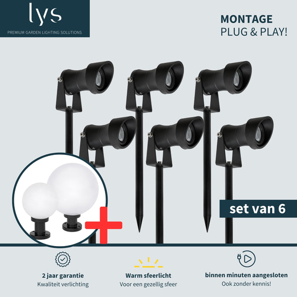 6x Ilva prikspot set