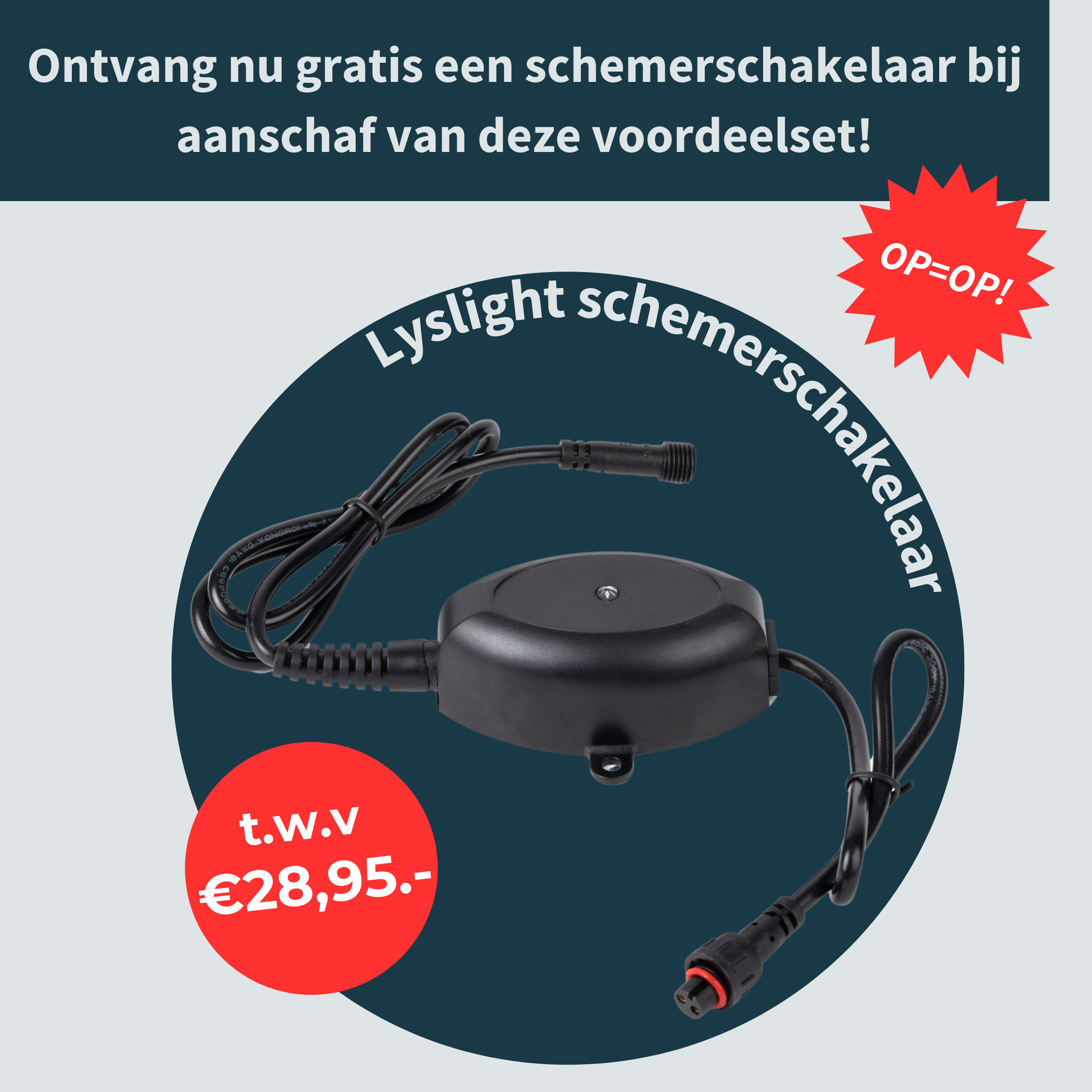 10x Olan grondspot set
